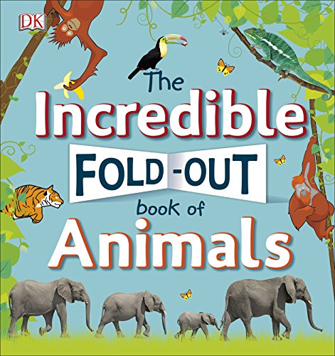 Beispielbild fr The Incredible Fold-Out Book of Animals zum Verkauf von Blackwell's