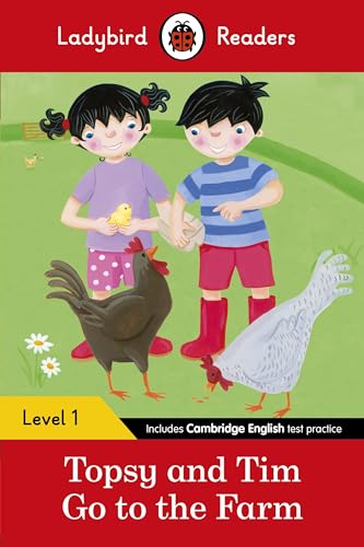 Stock image for Topsy and Tim: Go to the Farm - Ladybird Readers Level 1 for sale by Books Puddle