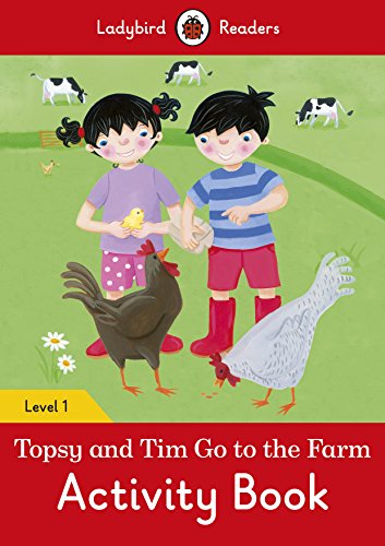 Stock image for Topsy and Tim: Go to the Farm Activity Book - Ladybird Readers Level 1 [Soft Cover ] for sale by booksXpress
