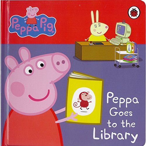 Imagen de archivo de Peppa Pig: Peppa Goes to the Library: My First Storybook a la venta por AwesomeBooks
