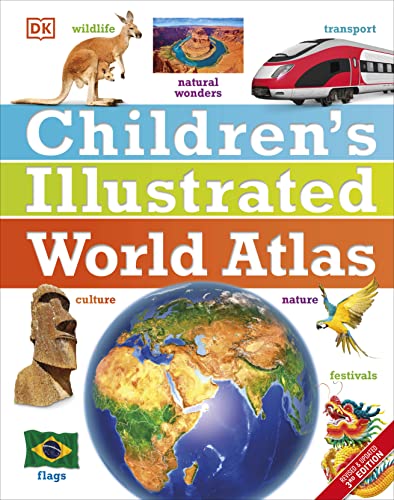 Imagen de archivo de Children's Illustrated World Atlas a la venta por Blackwell's