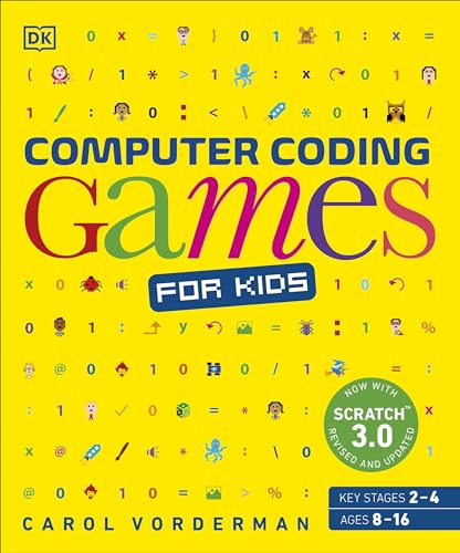 Stock image for Computer Coding Games for Kids: A unique step-by-step visual guide, from binary code to building games for sale by WorldofBooks