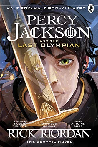 Imagen de archivo de The Last Olympian: The Graphic Novel (Percy Jackson Book 5) a la venta por Books Unplugged