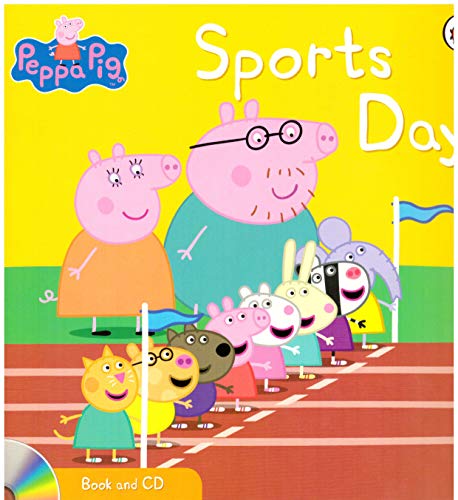 Stock image for Peppa Pig Story Book and CD - SPORTS DAY for sale by WorldofBooks