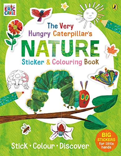 9780241385791: The Very Hungry Caterpillar Nature Sticker And Col [Idioma Ingls]