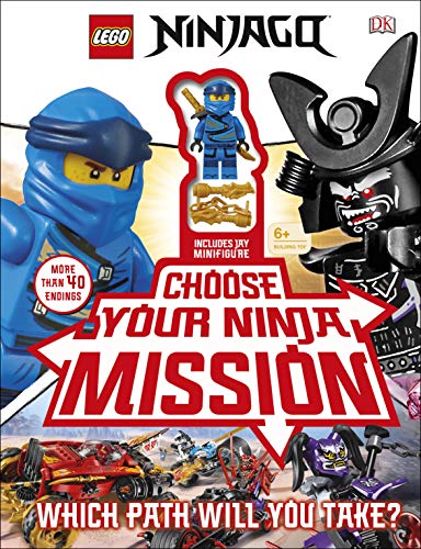 9780241401279: LEGO NINJAGO Choose Your Ninja Mission: With NINJAGO Jay minifigure