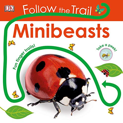 9780241419885: Follow the Trail Minibeasts: Take a Peek! Fun Finger Trails!