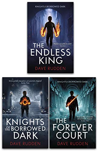 Stock image for Knights of the Borrowed Dark Dave Rudden 3 Books Collection Set (The Forever Court, Knights of the Borrowed Dark, The Endless King) for sale by Revaluation Books