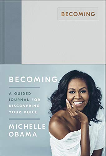 Beispielbild fr Becoming: A Guided Journal for Discovering Your Voice zum Verkauf von AwesomeBooks