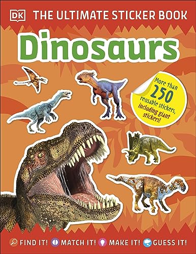 Beispielbild fr Ultimate Sticker Book Dinosaurs zum Verkauf von Blackwell's