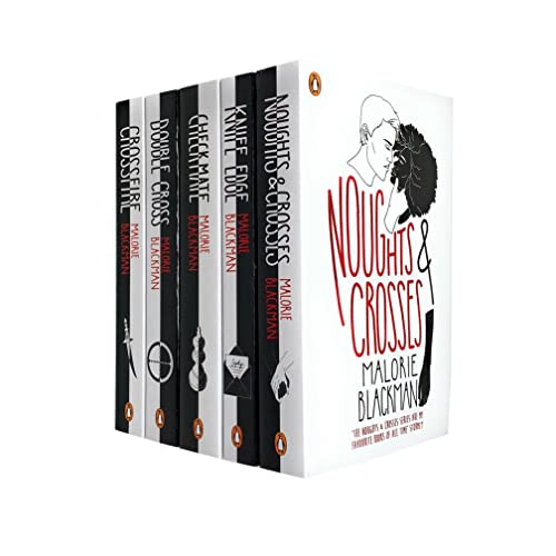 Imagen de archivo de Noughts and Crosses Collection 5 Books Bundle Set By Malorie Blackman (Noughts & Crosses, Knife Edge, Checkmate, Double Cross, Crossfire) a la venta por Book Deals