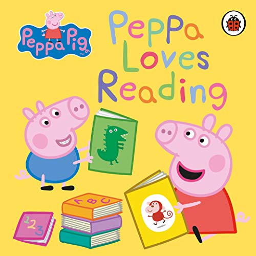 Beispielbild fr Peppa Pig: Peppa Loves Reading zum Verkauf von WorldofBooks