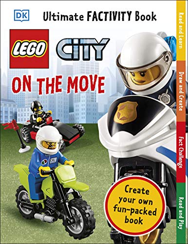 9780241483824: LEGO City On The Move Ultimate Factivity Book