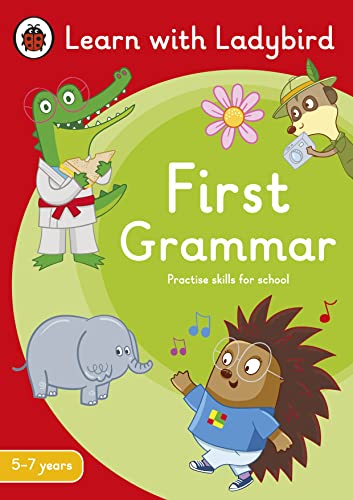 Imagen de archivo de First Grammar: A Learn With Ladybird Activity Book 5-7 Years a la venta por Blackwell's