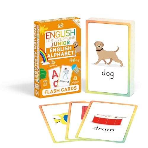 Beispielbild fr English for Everyone Junior English Alphabet Flash Cards zum Verkauf von Monster Bookshop