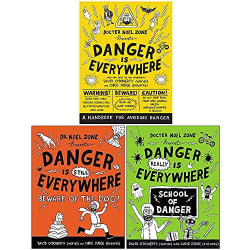 Stock image for The Danger is Everywhere Collection Series 3 Books Set by David O'Doherty (Danger Is Everywhere, Danger Is Still Everywhere & Danger Really is Everywhere) for sale by MusicMagpie