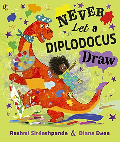 Beispielbild fr Never Let a Diplodocus Draw zum Verkauf von Blackwell's