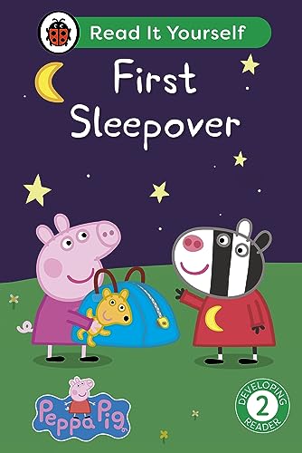 Stock image for Peppa Pig First Sleepover: Read It Yourself - Level 2 Developing Reader (Hardcover) for sale by Grand Eagle Retail