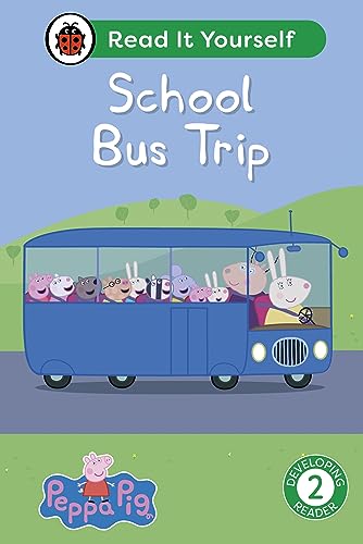 Beispielbild fr Peppa Pig School Bus Trip: Read It Yourself - Level 2 Developing Reader zum Verkauf von Monster Bookshop