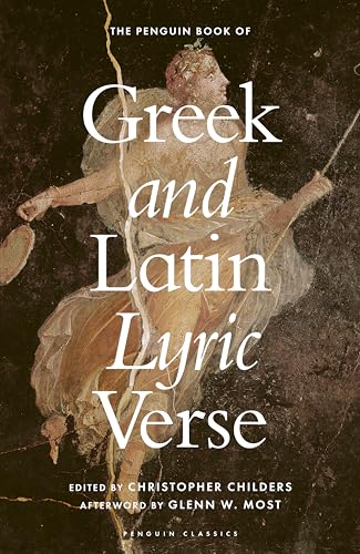 Stock image for The Penguin Book of Greek and Latin Lyric Verse for sale by Blackwell's
