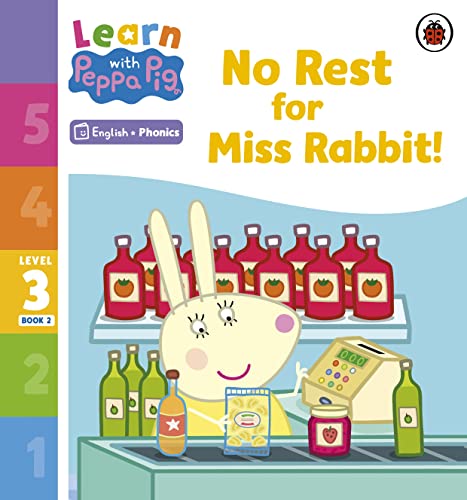 Immagine dell'editore per Learn with Peppa Phonics Level 3 Book 2 - No Rest for Miss Rabbit! (Phonics Reader) venduto da Kennys Bookshop and Art Galleries Ltd.