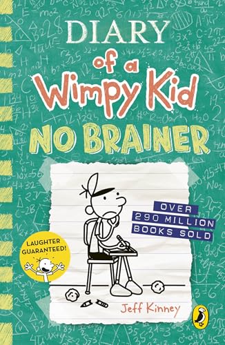 Image d?archive pour Diary of a Wimpy Kid: No Brainer (Book 18): THE HILARIOUS NUMBER ONE BESTSELLER