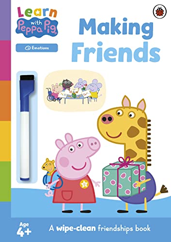 Beispielbild fr Learn with Peppa: Making Friends : Wipe-Clean Activity Book zum Verkauf von Smartbuy