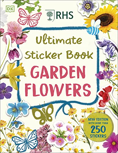 Beispielbild fr RHS Ultimate Sticker Book Garden Flowers zum Verkauf von Blackwell's