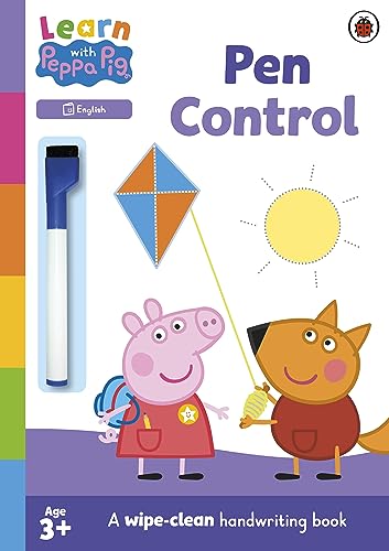 Stock image for Learn with Peppa: Pen Control wipe-clean activity book for sale by Kennys Bookstore