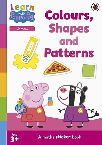 Stock image for Learn with Peppa: Colours, Shapes and Patterns sticker activity book for sale by Kennys Bookstore