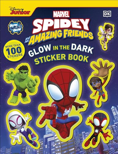 Beispielbild fr Marvel Spidey and His Amazing Friends Glow in the Dark Sticker Book zum Verkauf von Blackwell's