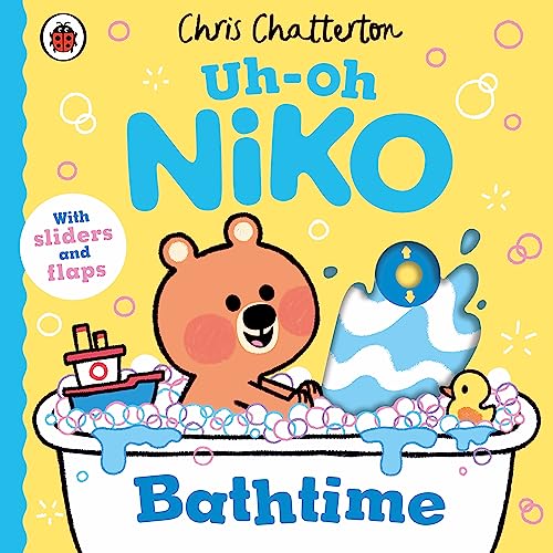 Beispielbild fr Uh-Oh, Niko: Bathtime: a push, pull and slide story zum Verkauf von WeBuyBooks