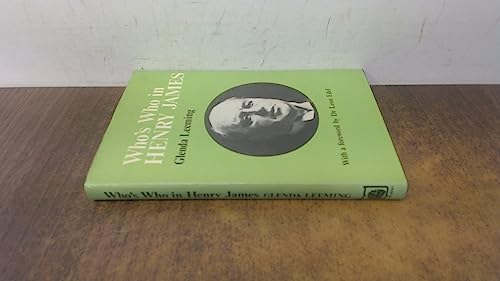 Beispielbild fr Who's Who in Henry James zum Verkauf von HALCYON BOOKS