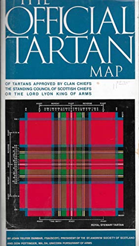 Stock image for The Official Tartan Map for sale by WorldofBooks