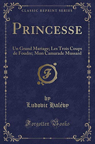 Beispielbild fr Princesse Un Grand Mariage Les Trois Coups de Foudre Mon Camarade Mussard Classic Reprint zum Verkauf von PBShop.store US