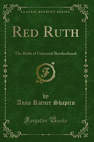 Stock image for Red Ruth for sale by PBShop.store US