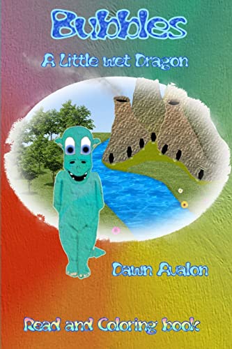 Beispielbild fr Bubbles, a little wet Dragon, read and coloring book zum Verkauf von Lucky's Textbooks