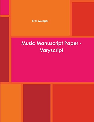 Stock image for Music Manuscript Paper - Varyscript for sale by Lucky's Textbooks