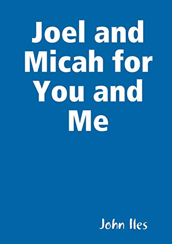 Beispielbild fr Joel and Micah for You and Me zum Verkauf von Chiron Media