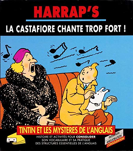 Stock image for Harrap's Tintin et les mystres de l'anglais - La Castafiore chante trop fort ! - coffret 3 for sale by Ammareal