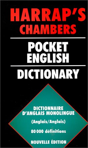 9780245502767: Chambers pocket dictionary