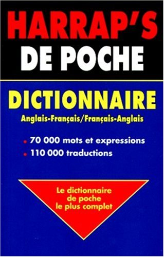 Harrap's de poche : english-french dictionary : = dictionnaire français-anglais - Janes