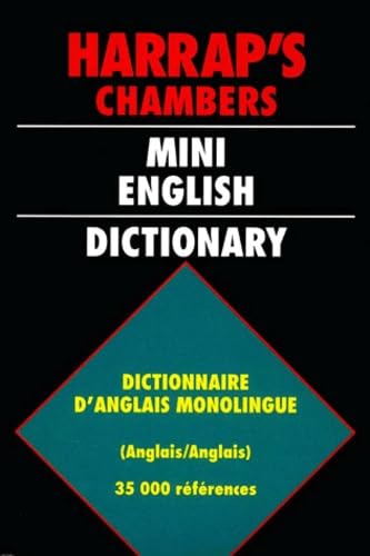 Imagen de archivo de Mini English Dictionnary : anglais/anglais a la venta por medimops