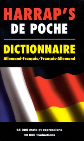 Beispielbild fr Harrap's de poche : Dictionnaire allemand-franais / franais-allemand zum Verkauf von Librairie Th  la page