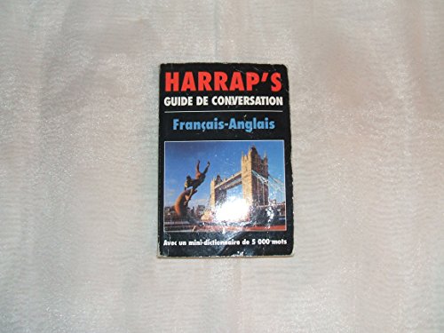 Beispielbild fr Harrap's guide de conversation francais-anglais zum Verkauf von Le-Livre