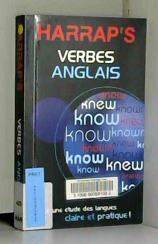 Imagen de archivo de Verbes anglais a la venta por A TOUT LIVRE