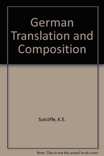 9780245519291: German Translation and Composition