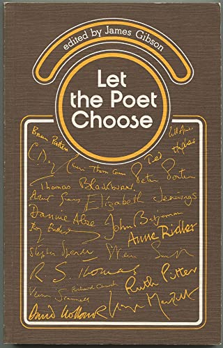 Beispielbild fr Let the Poet Choose zum Verkauf von WorldofBooks