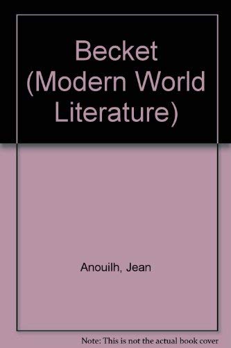 9780245522246: Becket (Modern World Literature)
