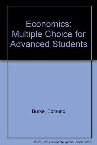 Beispielbild fr Economics Multiple Choice for Advanced Students zum Verkauf von Webbooks, Wigtown
